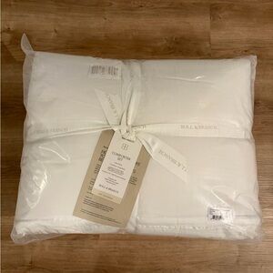 Boll & Branch White King Comforter Set